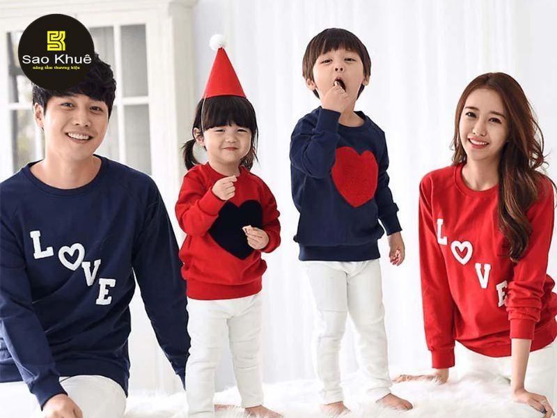 Đồng phục gia đình mùa đông
