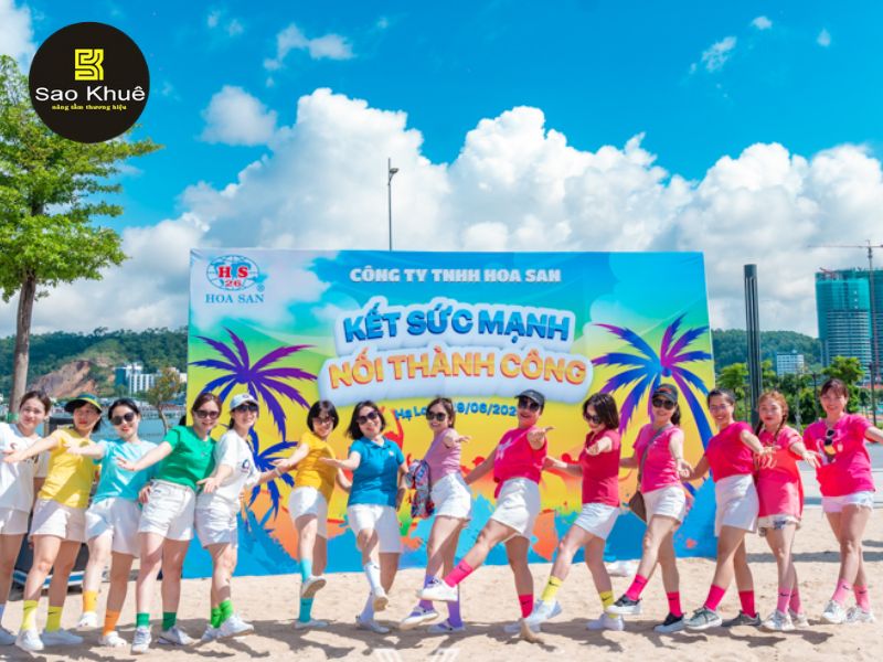 Lợi ích khi may đồng phục team Building