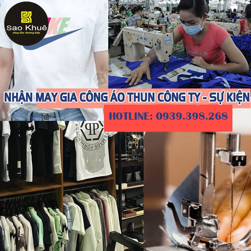 gia công áo thun tại sao khuê