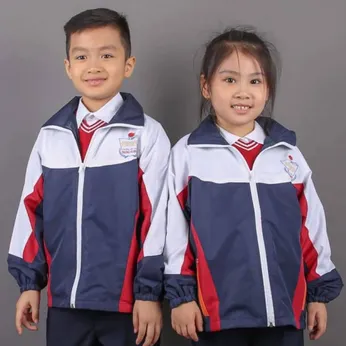 Áo khoác đồng phục học sinh cấp 1