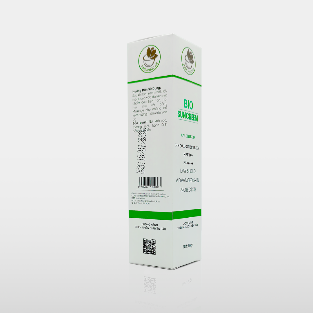 Kem dưỡng trắng chống nắng Bio SunCreem - Chai 50gr
