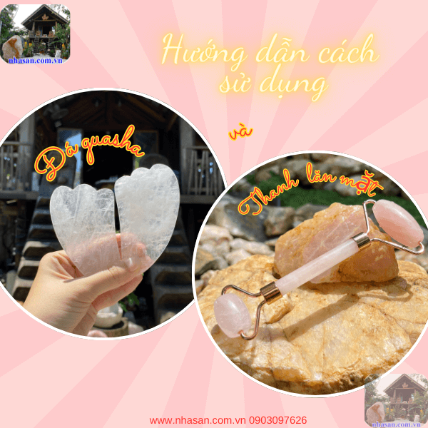 Hướng dẫn cách sử dụng thanh lăn massage mặt và đá guasha Hướng dẫn cách sử dụng thanh lăn massage mặt và đá guasha