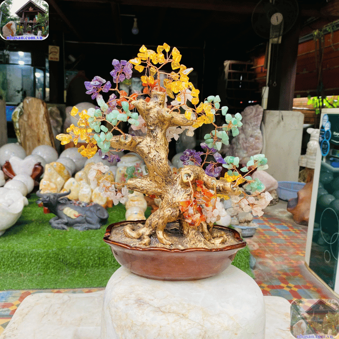 Sự kết hợp của 5 màu đá khác nhau giúp làm tăng hiệu quả năng lượng Sự kết hợp của 5 màu đá khác nhau giúp làm tăng hiệu quả năng lượng