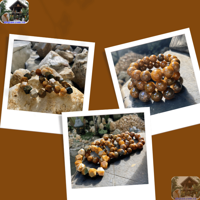 Các loại trang sức phổ biến như vòng tay đá canxedon màu nâu Các loại trang sức phổ biến như vòng tay đá canxedon màu nâu