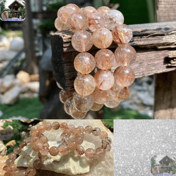 Thạch anh tóc đỏ được xem là viên đá mạnh mẽ với nguồn năng lượng dồi dào Thạch anh tóc đỏ được xem là viên đá mạnh mẽ với nguồn năng lượng dồi dào