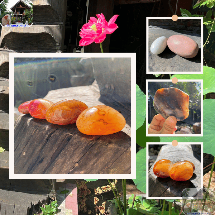 Đá mã não từ lâu đã được xem là biểu tượng của sự thịnh vượng và may mắn Đá mã não từ lâu đã được xem là biểu tượng của sự thịnh vượng và may mắn