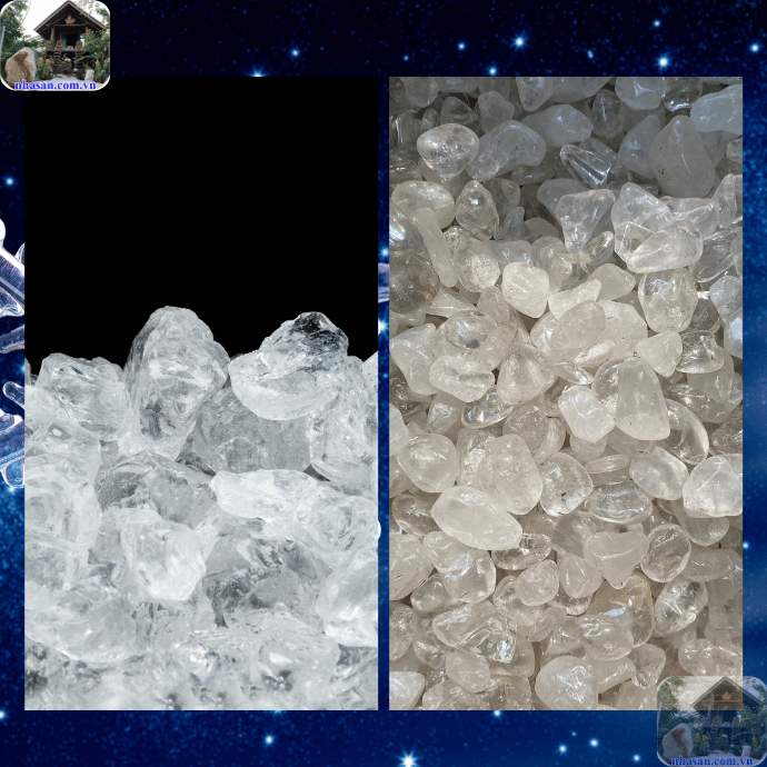 Nhận biết pha lê và thạch anh khác nhau như thế nào Nhận biết pha lê và thạch anh khác nhau như thế nào