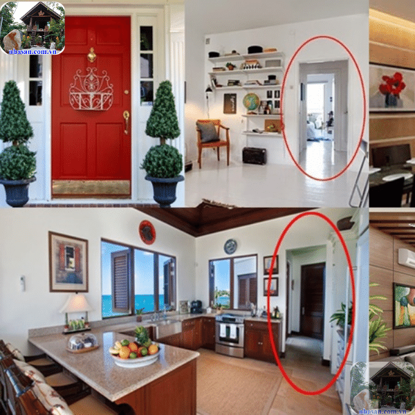 Nhà có cửa chính đối diện cửa phụ được cho là mắc lỗi phong thủy Nhà có cửa chính đối diện cửa phụ được cho là mắc lỗi phong thủy