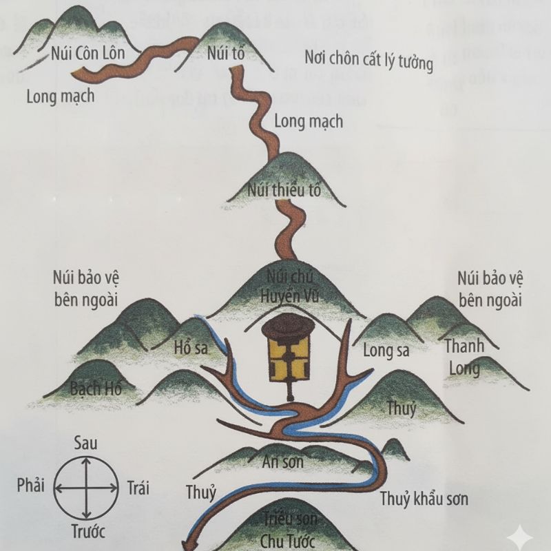 Các yếu tố tạo nên thế đất quý Các yếu tố tạo nên thế đất quý