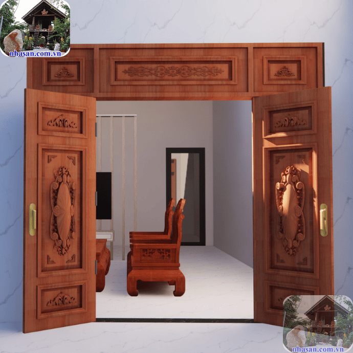 Cửa chính là 1 trong 5 vị trí quan trọng trong nhà theo phong thủy Cửa chính là 1 trong 5 vị trí quan trọng trong nhà theo phong thủy