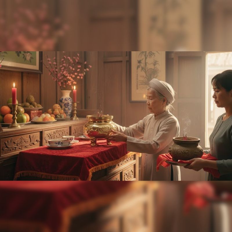 Những sai lầm thường gặp khi đặt bát hương Bà Cô Ông Mãnh Những sai lầm thường gặp khi đặt bát hương Bà Cô Ông Mãnh