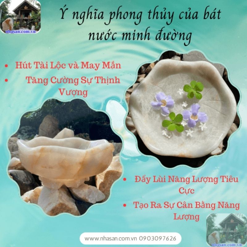 Bát nước tụ lộc bàn thờ Thần Tài hay còn gọi là bát Minh Đường Tụ Thủy Bát nước tụ lộc bàn thờ Thần Tài hay còn gọi là bát Minh Đường Tụ Thủy