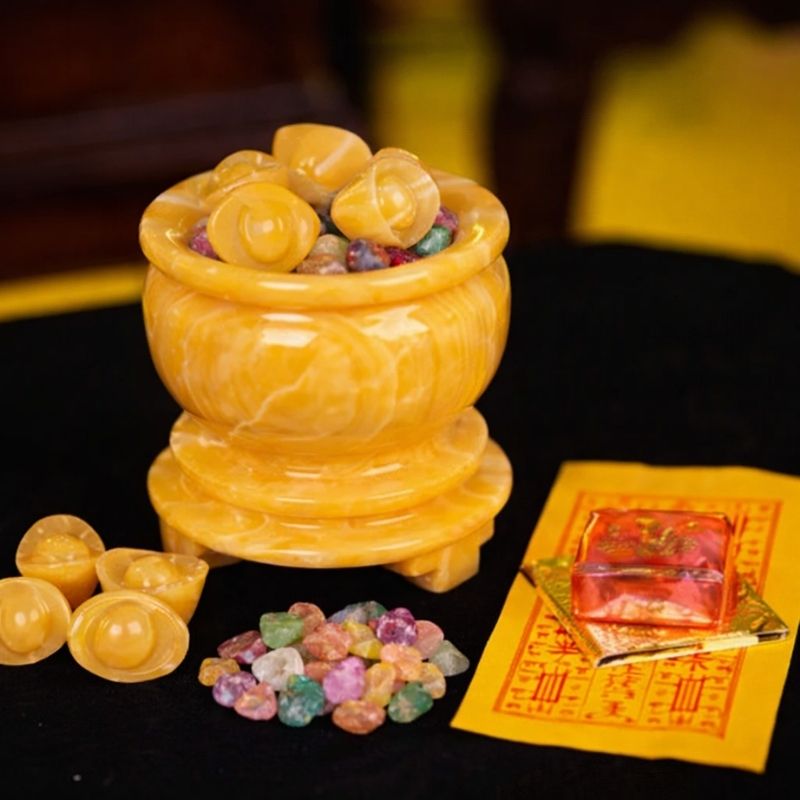 Trong Bát Tụ Bảo Thần Tài nên đặt gì để kích hoạt năng lượng? Trong Bát Tụ Bảo Thần Tài nên đặt gì để kích hoạt năng lượng?