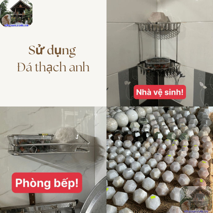 Đá thạch anh giúp hóa giải lỗi phong thủy nhà bếp Đá thạch anh giúp hóa giải lỗi phong thủy nhà bếp