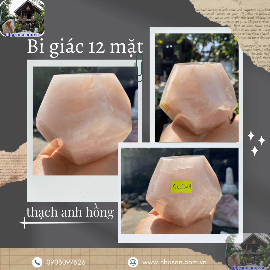 Thanh tẩy đá 12 mặt giúp loại bỏ được năng lượng tiêu cực Thanh tẩy đá 12 mặt giúp loại bỏ được năng lượng tiêu cực