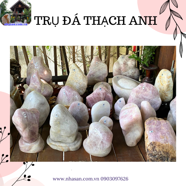 Nhà Sàn Tây Nguyên chuyên cung cấp trụ đá thạch anh các loại Nhà Sàn Tây Nguyên chuyên cung cấp trụ đá thạch anh các loại