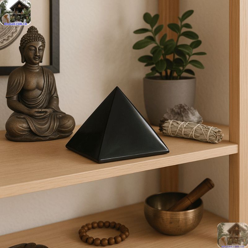 Đá obsidian đen được cho là khả năng bảo vệ, ngăn chặn năng lượng tiêu cực Đá obsidian đen được cho là khả năng bảo vệ, ngăn chặn năng lượng tiêu cực