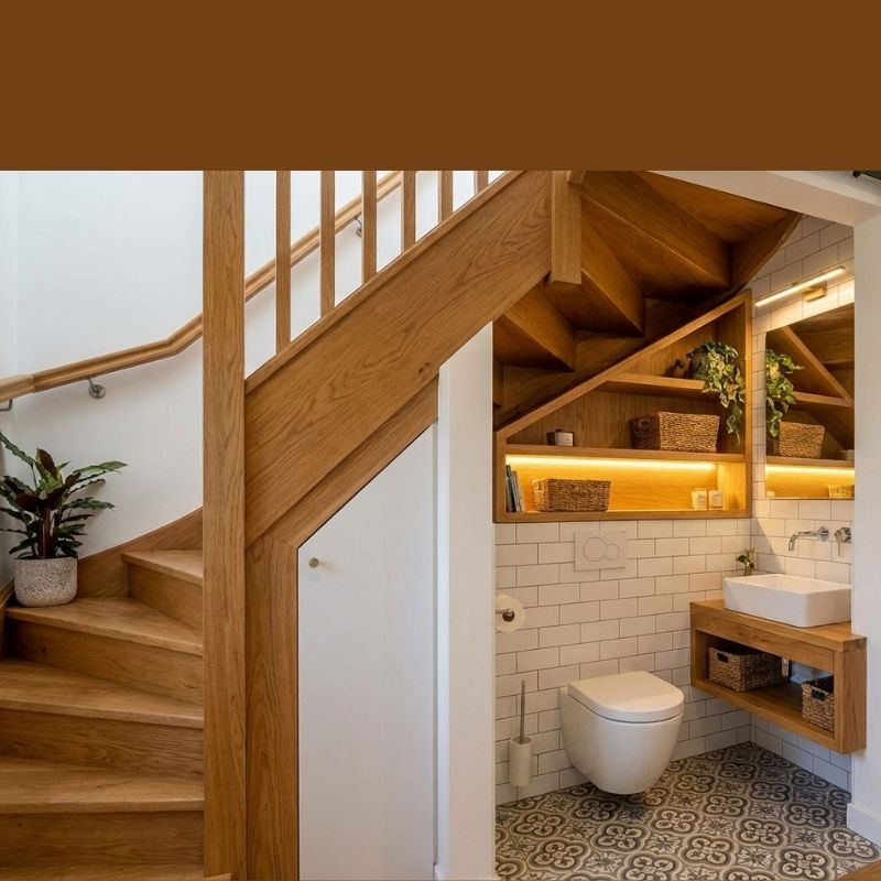 Cầu thang được ví như 'xương sống' của ngôi nhà.Là nơi dẫn khí, kết nối luân chuyển năng lượng giữa các tầng Cầu thang được ví như 'xương sống' của ngôi nhà.Là nơi dẫn khí, kết nối luân chuyển năng lượng giữa các tầng