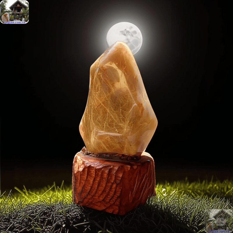 Phơi đá dưới trăng là một là cách nạp năng lượng cho đá thạch anh Phơi đá dưới trăng là một là cách nạp năng lượng cho đá thạch anh
