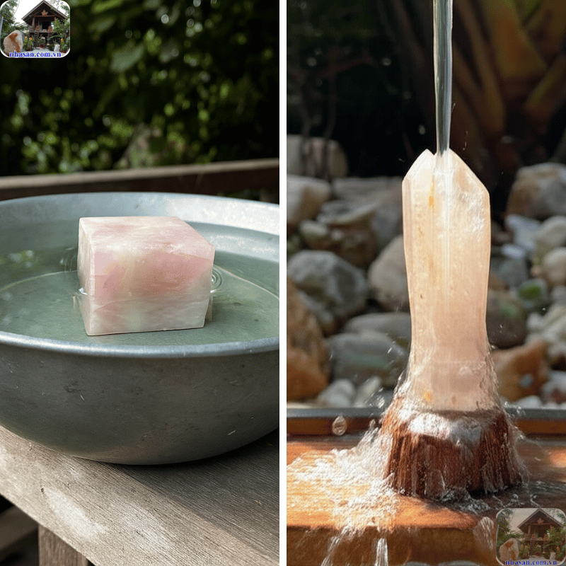 Nạp năng lượng cho thạch anh đơn giản nhất là sử dụng nước – biểu tượng của sự thanh khiết Nạp năng lượng cho thạch anh đơn giản nhất là sử dụng nước – biểu tượng của sự thanh khiết