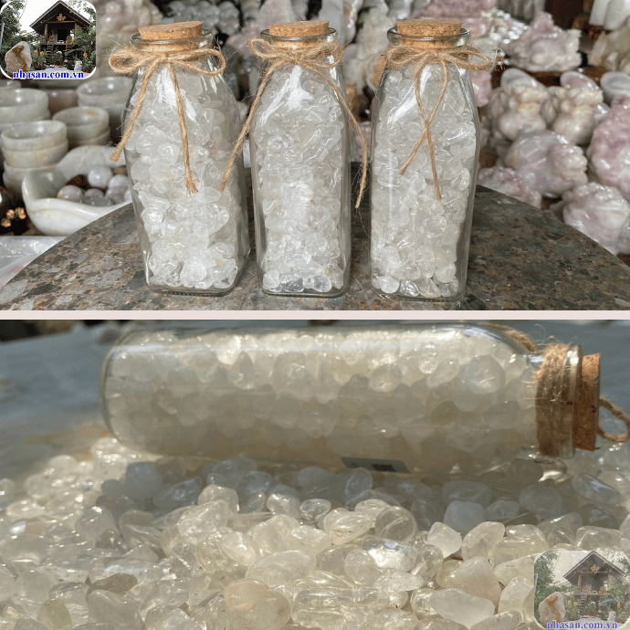 Rải đá thạch anh giúp thanh lọc uế khí và cân bằng âm dương Rải đá thạch anh giúp thanh lọc uế khí và cân bằng âm dương