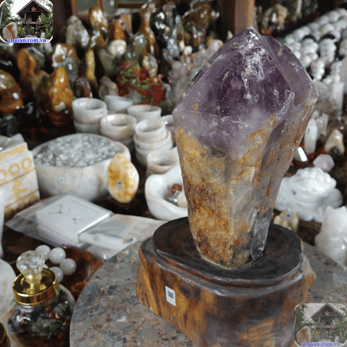 Đá thạch anh tím được lựa chọn để cùng thiền định Đá thạch anh tím được lựa chọn để cùng thiền định