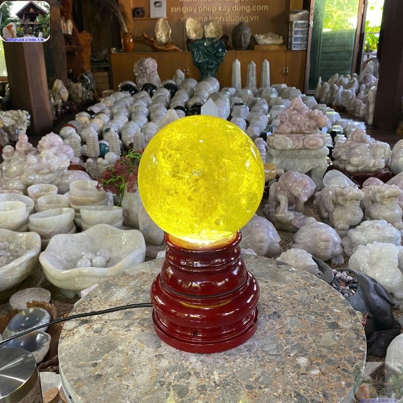 Quả cầu phong thủy giúp xoay chuyển năng lượng từ xấu thành tốt Quả cầu phong thủy giúp xoay chuyển năng lượng từ xấu thành tốt
