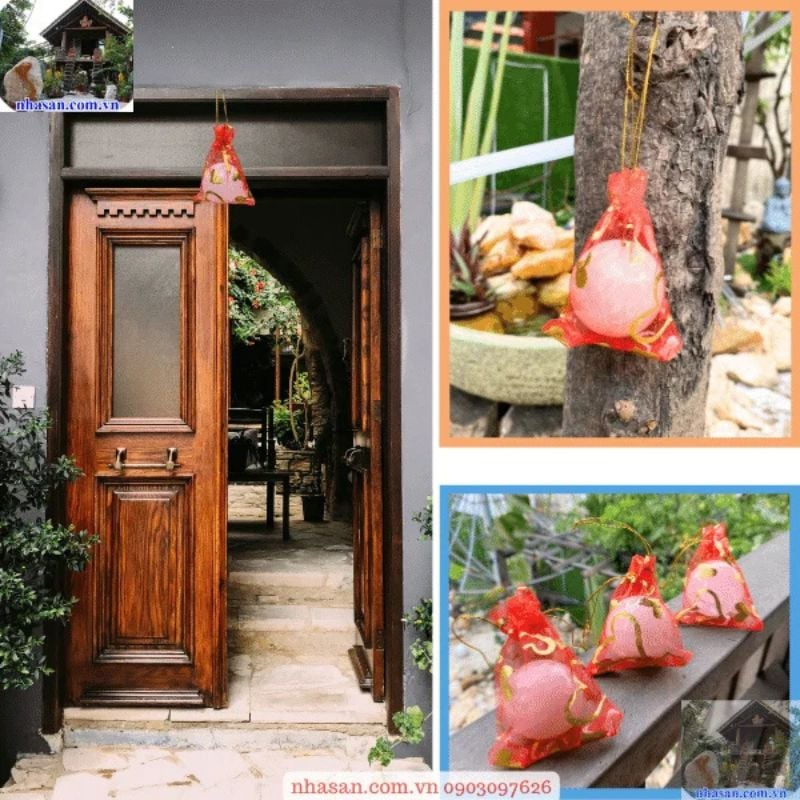 Treo một quả cầu ngay gần cửa chính (phía trong, không phải ngoài cửa) giúp lọc và điều hòa dòng năng lượng Treo một quả cầu ngay gần cửa chính (phía trong, không phải ngoài cửa) giúp lọc và điều hòa dòng năng lượng