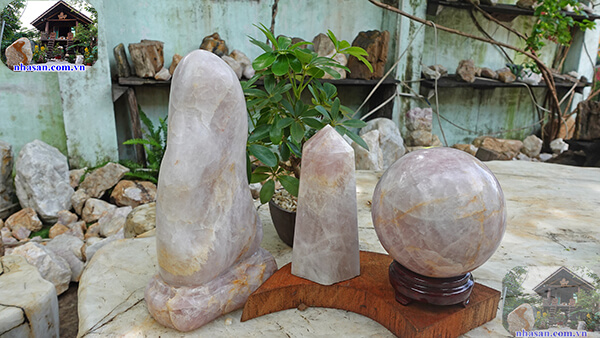 Đá thạch anh hồng đặt phòng ngủ Đá thạch anh hồng đặt phòng ngủ