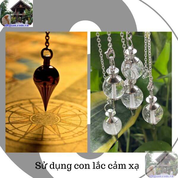 Sử dụng con lắc cảm xạ thạch anh để xác định Sử dụng con lắc cảm xạ thạch anh để xác định