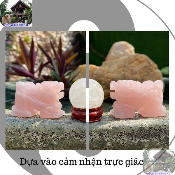 Dựa vào cảm nhận trực giác là cách xác định cực âm dương của đá thạch anh Dựa vào cảm nhận trực giác là cách xác định cực âm dương của đá thạch anh