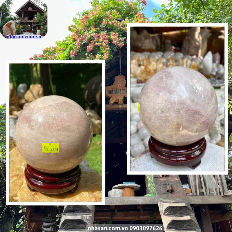 Cầu thạch anh hồng bi cầu thạch anh hồng hàng tuyển, chất lượng Cầu thạch anh hồng bi cầu thạch anh hồng hàng tuyển, chất lượng
