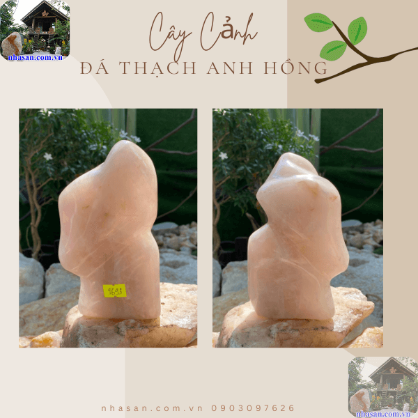 Cây đá cảnh thạch anh hồng sở hữu nhiều hình dáng khác nhau Cây đá cảnh thạch anh hồng sở hữu nhiều hình dáng khác nhau