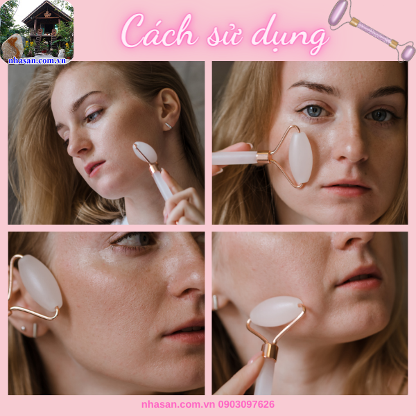 Hướng dẫn cách sử dụng cây lăn mặt massage đá tự nhiên Hướng dẫn cách sử dụng cây lăn mặt massage đá tự nhiên