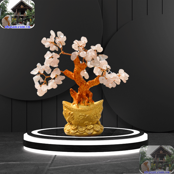 Cây đá thạch anh giúp cân bằng và điều hòa năng lượng trong không gian sống Cây đá thạch anh giúp cân bằng và điều hòa năng lượng trong không gian sống