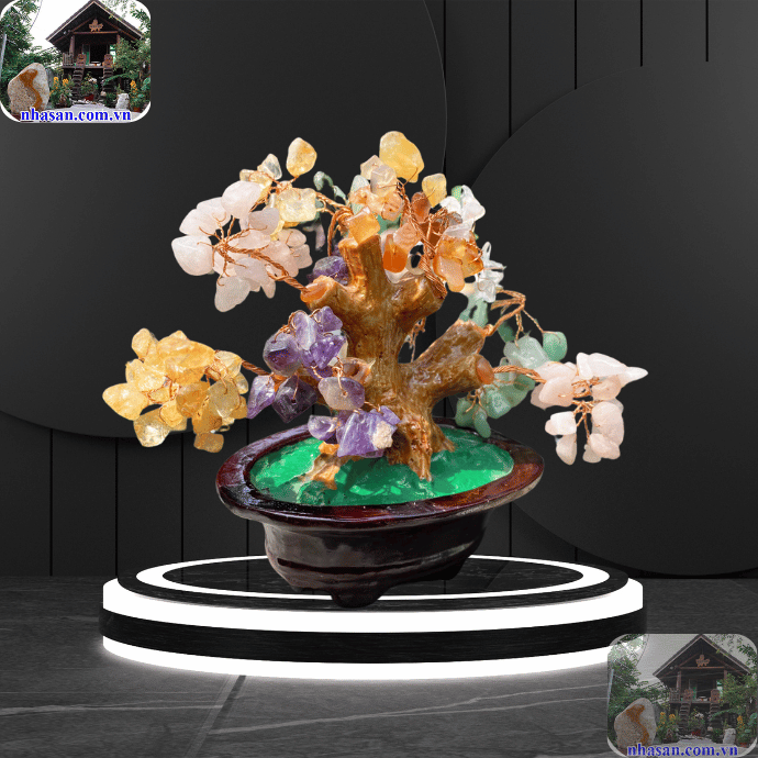 Cây tài lộc đá thạch anh là biểu tượng của tài lộc và thịnh vượng Cây tài lộc đá thạch anh là biểu tượng của tài lộc và thịnh vượng