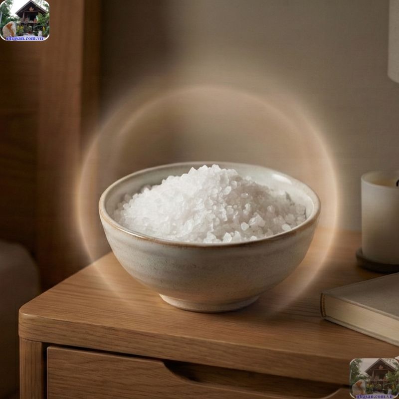 Tác dụng của muối trong phòng ngủ theo phong thủy Tác dụng của muối trong phòng ngủ theo phong thủy