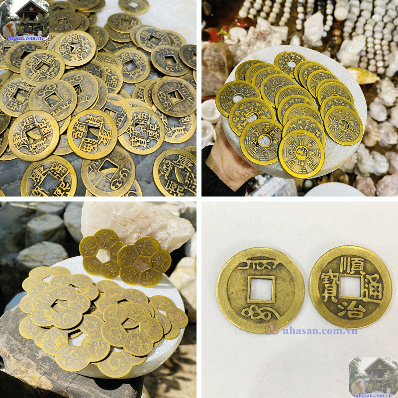 Tiền xu cổ được biết đến mang lại năng lượng tích cực, sự phát triển và thịnh vượng cho gia chủ Tiền xu cổ được biết đến mang lại năng lượng tích cực, sự phát triển và thịnh vượng cho gia chủ