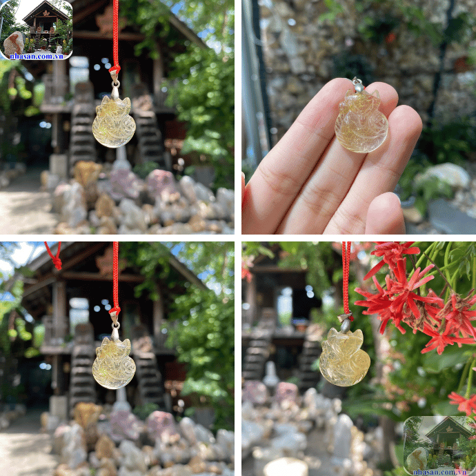 Mặt dây chuyền hồ ly trở thành biểu tượng của sự quyến rũ, thu hút tình duyên Mặt dây chuyền hồ ly trở thành biểu tượng của sự quyến rũ, thu hút tình duyên