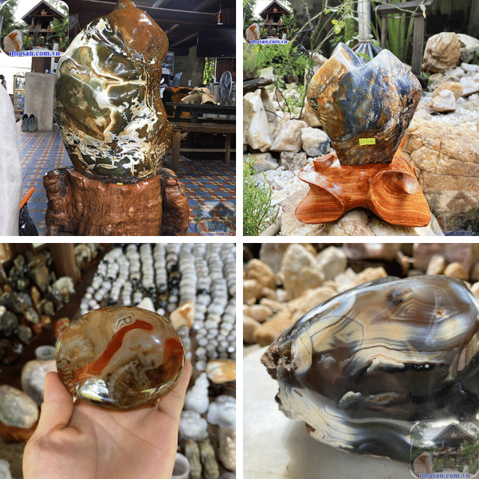 Đá Agate là đá gì mà lại được giới phong thủy yêu thích và săn đón Đá Agate là đá gì mà lại được giới phong thủy yêu thích và săn đón