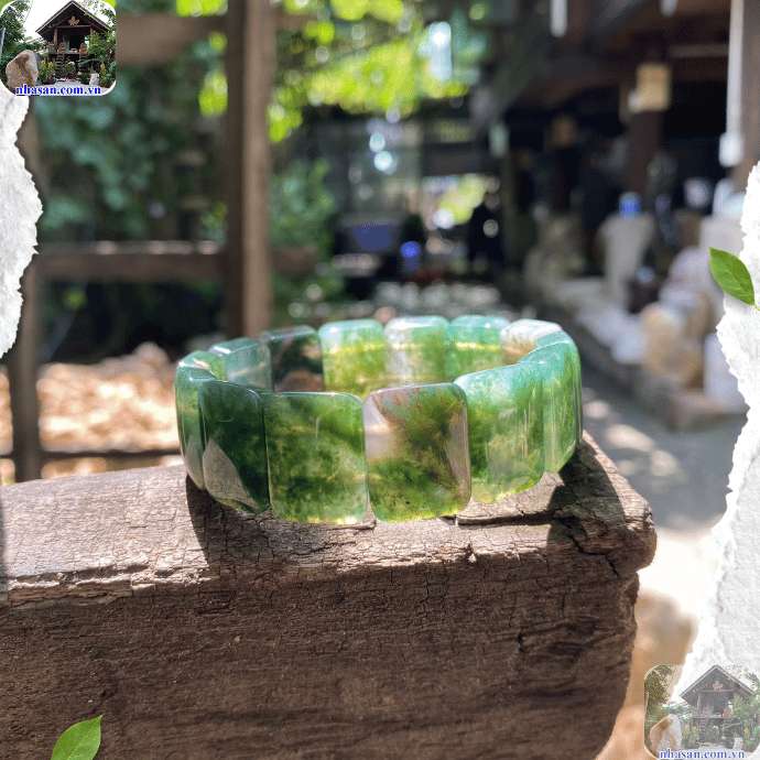 Đeo băng ngọc thuỷ tảo giúp gia tăng năng lượng tích cực bên mình Đeo băng ngọc thuỷ tảo giúp gia tăng năng lượng tích cực bên mình