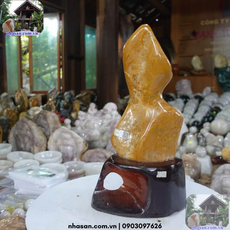 Đá canxedon thu hút vượng khí Đá canxedon thu hút vượng khí