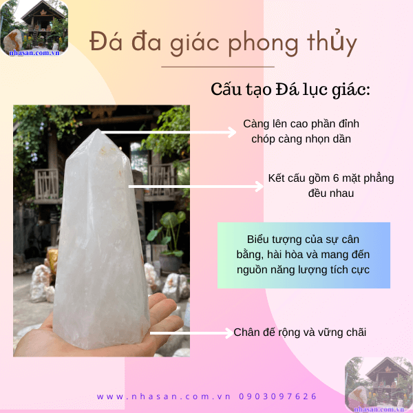 Đá lục giác (trụ lục lăng) phong thủy Đá lục giác (trụ lục lăng) phong thủy