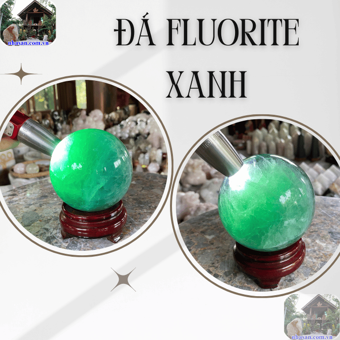 Đá Flourite được hình thành từ quá trình làm nguội các dòng dung nham Đá Flourite được hình thành từ quá trình làm nguội các dòng dung nham