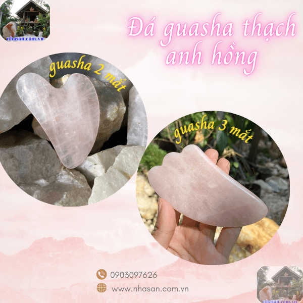 Có hình dạng dẹt và mịn, được sử dụng để massage mặt và cơ thể Có hình dạng dẹt và mịn, được sử dụng để massage mặt và cơ thể