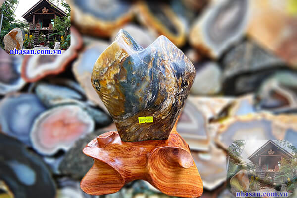 Đá mã não có màu sắc tự nhiên, dễ dàng phân biệt Đá mã não có màu sắc tự nhiên, dễ dàng phân biệt