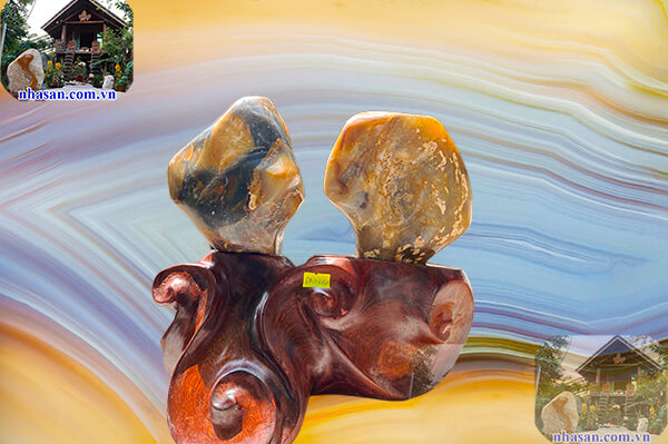 Mã não là viên đá có đường vân vô cùng bắt mắt Mã não là viên đá có đường vân vô cùng bắt mắt