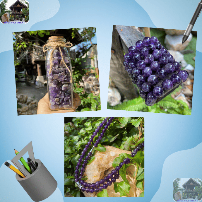 Thạch anh tím được biết đến với khả năng tăng cường trí nhớ Thạch anh tím được biết đến với khả năng tăng cường trí nhớ