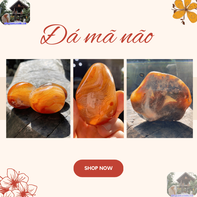 Mã não là loại đá phong thủy với nhiều màu sắc và hoa văn độc đáo Mã não là loại đá phong thủy với nhiều màu sắc và hoa văn độc đáo