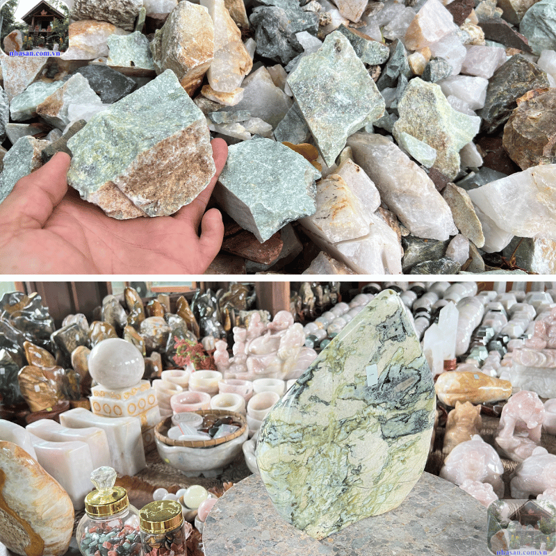 Ngọc Bích là một trong những loại đá phong thủy được tôn sùng  Ngọc Bích là một trong những loại đá phong thủy được tôn sùng